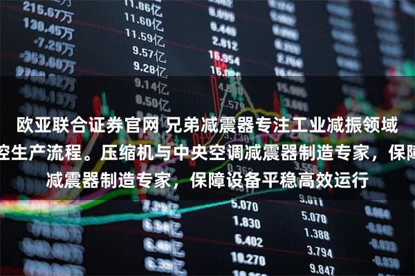 欧亚联合证券官网 兄弟减震器专注工业减振领域，技术团队严格把控生产流程。压缩机与中央空调减震器制造专家，保障设备平稳高效运行